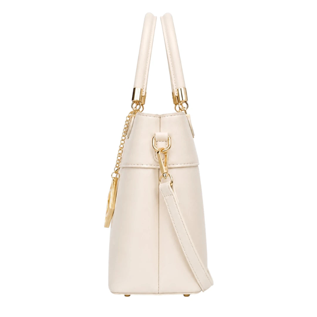 Pouche Ivory Women’s Satchel Handbag